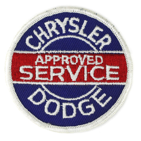 Chrysler Dodge Approved Service patch image