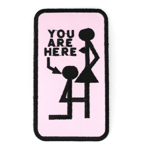 You Are Here patch image