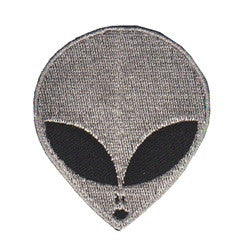 Alien Head Silver patch image