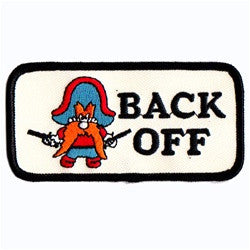 Yosemite Sam Two Gun Back Off patch image