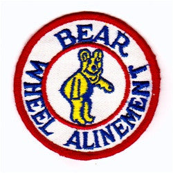 bear wheel alinement patch image