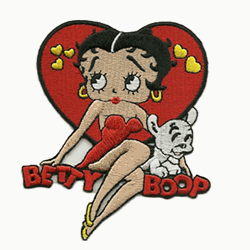 betty with heart patch image