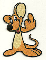 brown mouse finger patch image