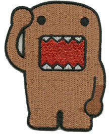 domo salutes patch image