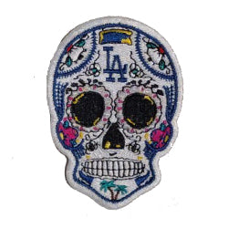 Los Angeles Dodgers Sugar Skull