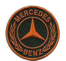 mercedes gold patch image