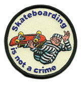 skateboarding patch image