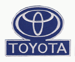 toyota blue patch image