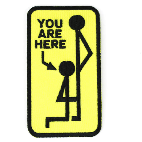 You Are Here patch image