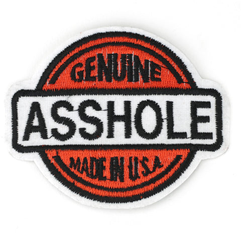 Genuine Asshole patch image
