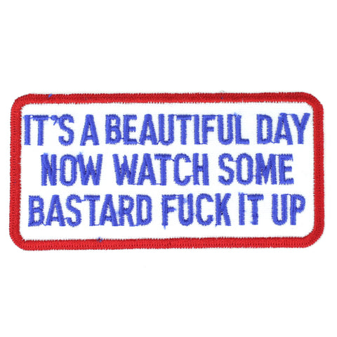 It's A Beautiful Day patch image