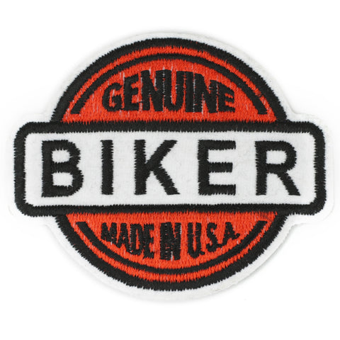 Genuine Biker patch image