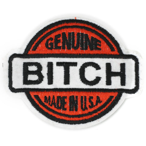 Genuine Bitch patch image