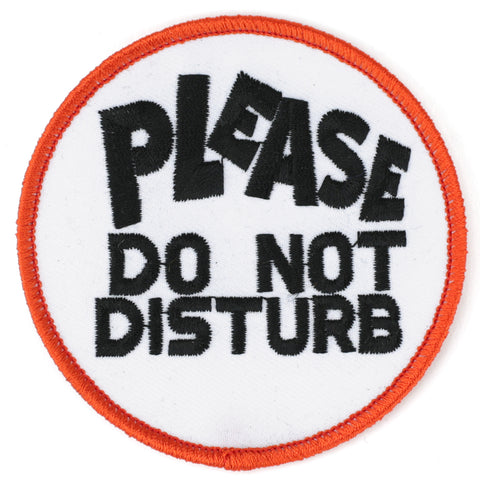 Please Do Not Disturb patch image