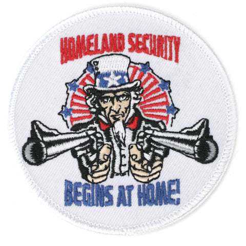 Homeland Security Begins At Home! patch image