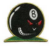 8 Ball Face patch image