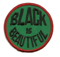 black is beautiful patch image