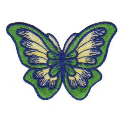 butterfly green patch image