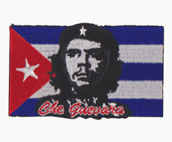 che guevara flag patch image