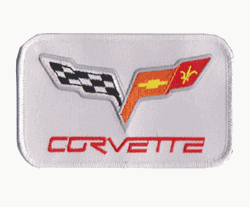 corvette white patch image