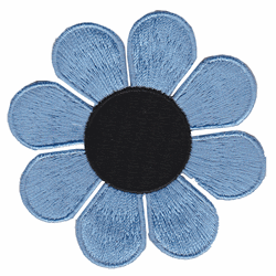 daisey blue patch image