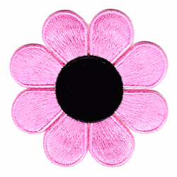 daisey pink patch image