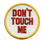 dont-touch-me patch image