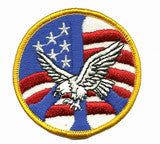 eagle peace patch image