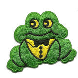 frog bow tie patch image