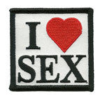 I Love Sex patch image