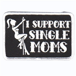 i support single moms patch image