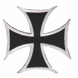 iron cross black patch image