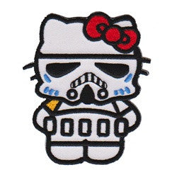 Hello Kitty Stormtrooper patch image