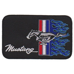 mustang flames 1 patch image