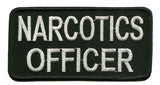 narcotics officer patch image