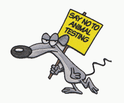 no to animal testing patch image