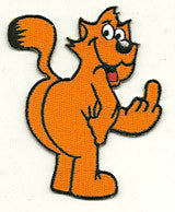 orange-cat-finger patch image