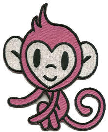 pink monkey patch image