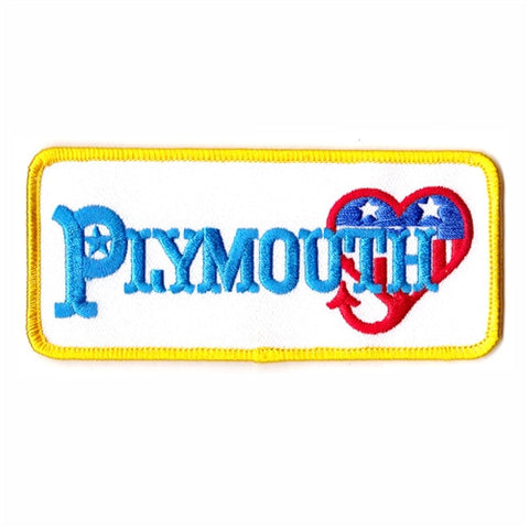 plymouth heart patch image
