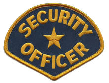 security-blue-gold patch image