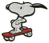 Snoopy Skateboard patch image