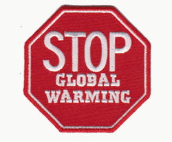 stop global warming patch image