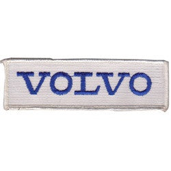 volvo white blue patch image