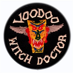 voodoo witch doctor patch image